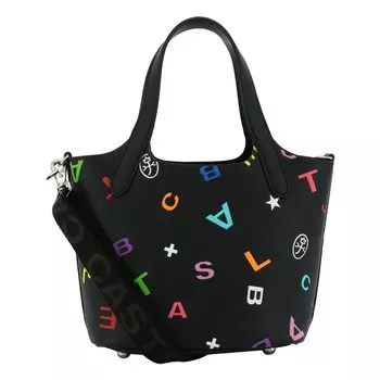 Сумка-тоут Мини-тоут Дамы 087781 Lyra 2WAY Сумка через плечо Мини-плечо Милый бренд Черный [Кастельбажак] [01]