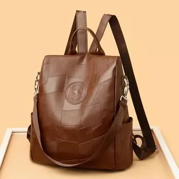 Сумка-тоут на одно плечо для женщин, летний рюкзак большой вместимости для путешествий на открытом воздухе чёрный