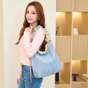 Сумка-тоут Niche Design Модная простая и легкая сумка в студенческом стиле на одно плечо для поездок на работу