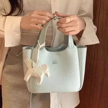 Сумка-тоут Niche Design Texture Commuter Handbag Single Shoulder Crossbody Bag