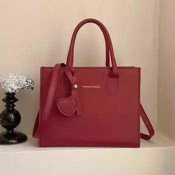 Сумка-тоут Niche Design, универсальная фактурная сумка 2024, свадебная сумка для невесты через плечо чёрный