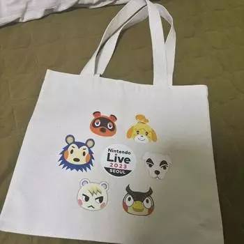 Сумка-тоут Nintendo 2023 Live Animal Crossing Eco Bag