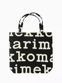 Сумка-тоут Notko Logo F Черный x [Marimekko] Женская 52_1_52199247312 Off-White