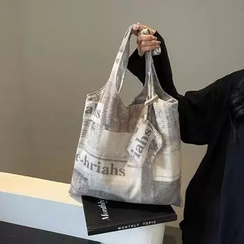 Сумка-тоут Oxford, простая легкая женская сумка, стильная сумка через плечо, сумка Commuter Trend