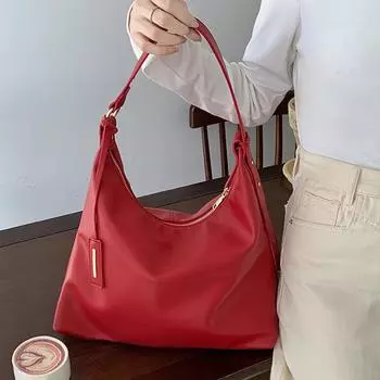 Сумка-тоут Premium Sense Bag Simple, большая вместимость, на одно плечо красный