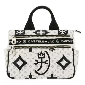 Сумка-тоут Round Bag Nice 038511 Белый [Castelbajac] Мужская [31]