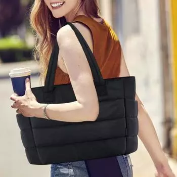 Сумка-тоут с отделениями, большая вместимость, многокарманный дизайн, универсальная дорожная косметичка, сумка через плечо светло-фиолетовый