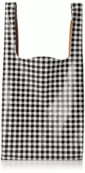 Сумка-тоут с водоотталкивающей пропиткой, большая, формата А3, ALTON ATB4043A, черная клетка [Anello]