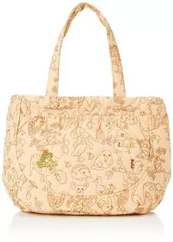 Сумка-тоут с вышивкой лесных животных для женщин [Tsumori Chisato]