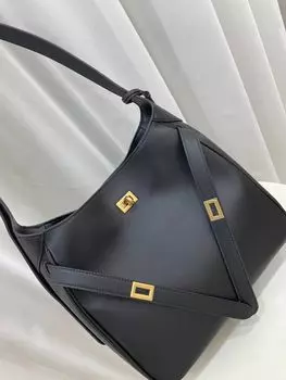 Сумка-тоут с замком-пряжкой, чехол из коровьей кожи, большая вместимость, сумка на одно плечо, через подмышку, высококачественная женская кожаная сумка 30x11x28cm кислотные зеленого