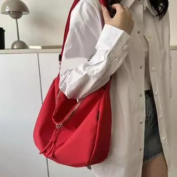 Сумка-тоут с защитой от царапин, портативная модная повседневная холщовая женская сумка розовый