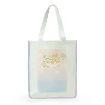 Сумка-тоут Sanrio Sanrio Little Twin Stars Kikirara LITTLE TWIN STARS 38 x 31 x 10 см Маленький персонаж серии Twin Stars с пушистым необычным дизайном 231185