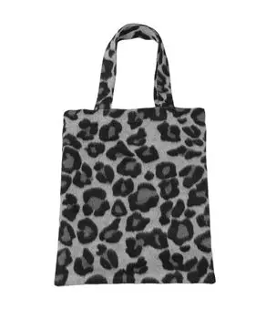 Сумка-тоут Shaggy Leopard F 020 Серая [Nano Universe] Женская 673-4232309