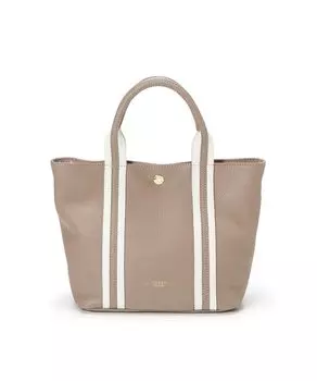 Сумка-тоут Treasure Soft Shrink Tape Combination Mini Tote Bag с плечевым ремнем Greige [Topkapi] Женская