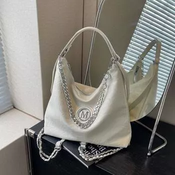 Сумка-тоут женская 2024 новый большой вместительный рюкзак для поездок на работу повседневный универсальный многофункциональный рюкзак через плечо для путешествий чёрный