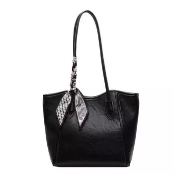 Сумка-тоут женская, большая вместимость, 2024, новая сумка для отдыха на плечо, осенне-зимняя, литературная и модная сумка для покупок хаки