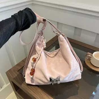 Сумка-тоут женская большая вместительная сумка-рюкзак для поездок на работу модный дизайн Sense сумка-мессенджер дорожный рюкзак серебряный