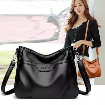 Сумка-тоут женская кожаная текстура женская сумка сумка подмышкой сумка нишевого дизайна контрастные цвета список красный