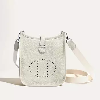 Сумка-тоут женская мини Togo из натуральной кожи Evelyne 17cm x 6cm x 20cm