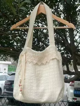 Сумка-тоут женская плиссированная большая сумка через плечо для поездок на работу японская универсальная свежая Baosen Girl