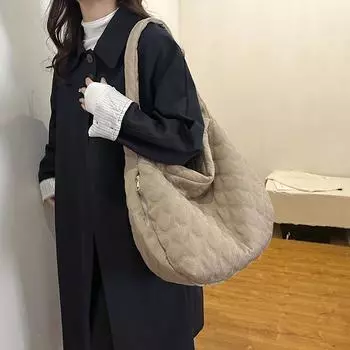 Сумка-тоут Женская сумка через плечо через плечо хаки