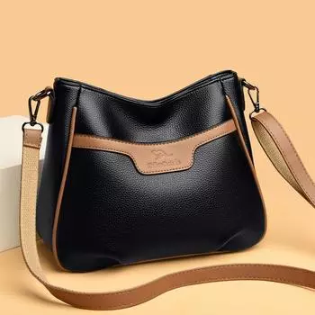 Сумка-тоут женская сумка высокого класса, женская сумка нового стиля, сумка подмышкой, сумка-ниша, контрастный цвет, сумка через плечо