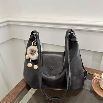 Сумка-тоут, зимняя, вместительная, рюкзак для поездок на работу, нишевый дизайн, женская сумка через плечо, многоцелевая сумка-мессенджер