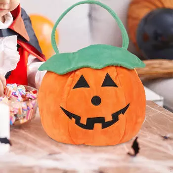 Сумка-угощение на Хэллоуин Тыквенный подарок Закуска Милые лакомства Конфеты для