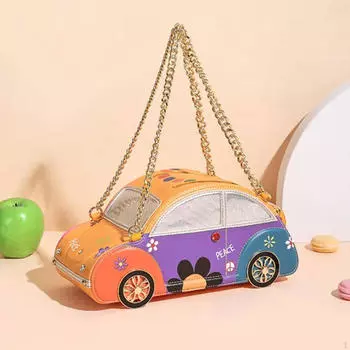 Сумка в автомобильном стиле для женщин, аксессуаров, сумочек для телефона, дамских покупок, ключей