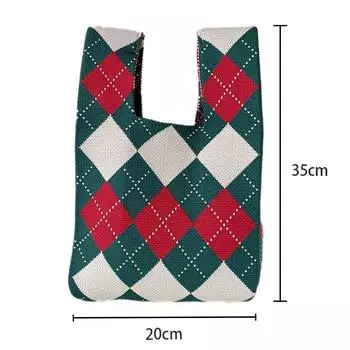 Сумка в цветных блоках с очень большой вместимостью подмышечная сумка для женщин