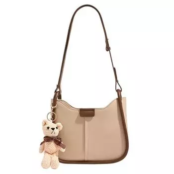 Сумка в стиле легкой роскоши, простая одноплечевая сумка-подмышка для женщин, универсальная сумка через плечо