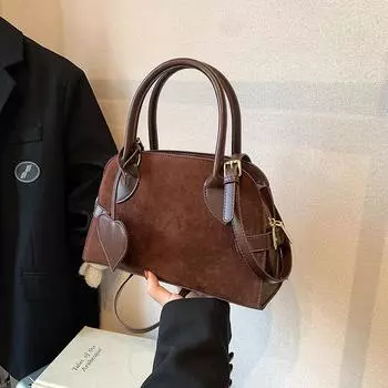 Сумка в стиле ретро с леопардовым принтом для женщин, простая и универсальная, сумка-мешок Niche Light Luxury Messenger через плечо 28.5*9*18