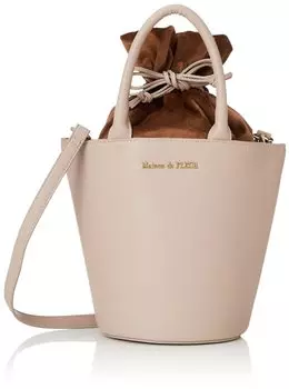Сумка-ведро через плечо 8A13F0J0300 бежевая [Maison Fleur] женская