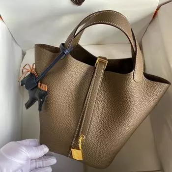 Сумка-ведро из кожи для овощей, сумка из кожи с верхним слоем из зерна личи, сумка класса люкс, сумка для поездок на работу