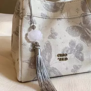 Сумка-ведро Light Feather Silver Butterfly, женская, новинка 2024 года, сумка через плечо на одно плечо