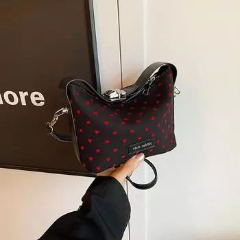 Сумка-ведро Niche Design Crossbody 2024, осень, новый японский стиль, сумка для отдыха и поездок на работу, вместительная звезда