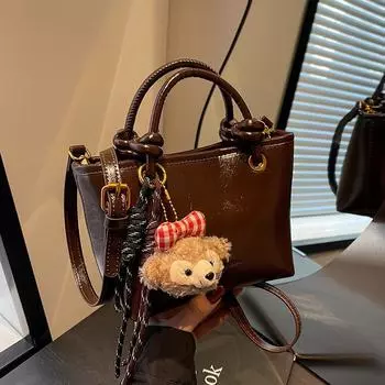 Сумка-ведро, новая осенне-зимняя сумка через плечо, легкая, роскошная, нишевая, высококачественная, портативная сумка для овощей