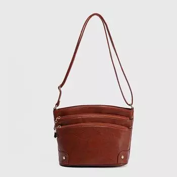 Сумка-ведро с ретро-фактурой. Универсальная сумка на одно плечо. Модная повседневная и нишевая сумка на одно плечо для поездок на работу. чёрный