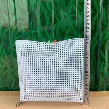 Сумка-ведро Вспомогательный инструмент для вязания и плетения из пластиковой сетки, доска для изготовления своими руками белый