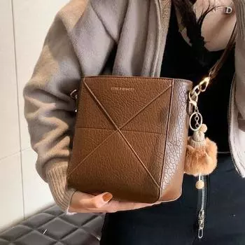 Сумка-ведро в стиле ретро для женщин. Новинка 2023 года. Популярная женская сумка в этом году. Маленькая сумка через плечо через плечо. only bag