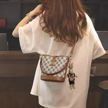 Сумка-ведро женская новая осенняя сумка через плечо высококачественная ручная сумка через плечо женская сумка для поездок на работу