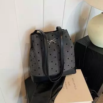 Сумка-ведро, женский повседневный рюкзак большой вместимости, корейская версия модного школьного рюкзака, популярный дорожный рюкзак в этом году.