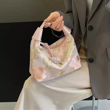 Сумка вышитая женская сумка через плечо сумка через плечо для женщин сумки для мам и детей для девочек сумки-тоут one size синий