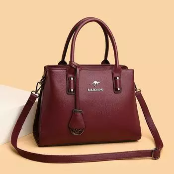 Сумка высокого класса, новая, практичная, большая вместимость, модная, сумка через плечо, сумка для мамы среднего возраста