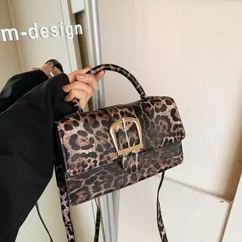 Сумка высокой ценности, женская трендовая модная маленькая квадратная сумка, простая универсальная повседневная сумка-мессенджер нишевого дизайна коричневый