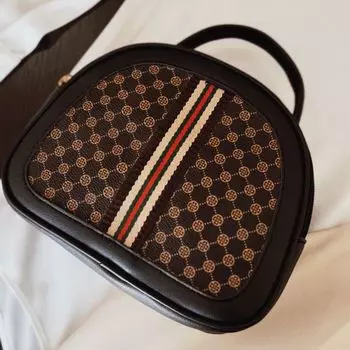 Сумка Xiaoxiangfeng Flower Material Handbag Большая вместимость Сумка-мессенджер Женская сумка для хранения чёрный