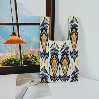 Сумка Xinjiang Aidelais с узором большой вместимости для девочек