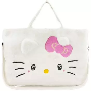 Сумка Yasuda Tsusho Fur Boston Bag Hello Kitty Высота x Ширина верха 69 x Ширина дна 54 x Нижняя вставка 13 x Окружность ручки 46 x Высота ручки 15 см