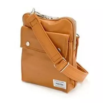 Сумка Yoshida Bag через плечо [Porter] (S) [СВОБОДНЫЙ СТИЛЬ] 707-07146 (4. Верблюд)