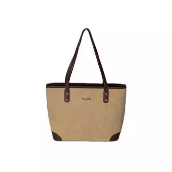 Сумка женская 2024 новая большая вместительная сумка для поездок на работу, студенческая сумка для поездок на работу, ручная сумка через плечо хаки